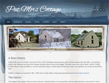 Tablet Screenshot of pat-mors-cottage.com